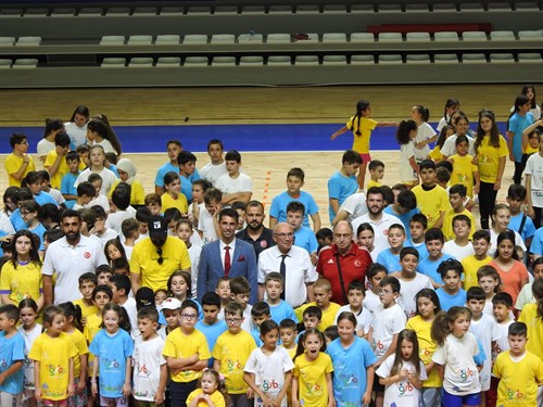 Yaz Spor Okulları Açılış Töreni Gerçekleştirildi.  